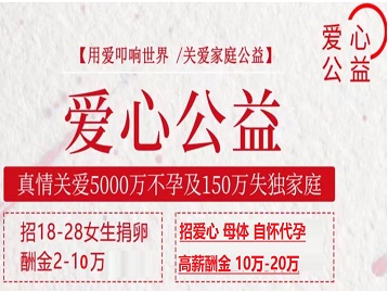 昌吉捐卵助孕生子 爱心志愿者招募